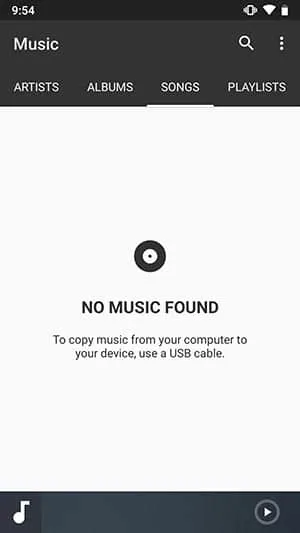 Music App in LineageOS 16