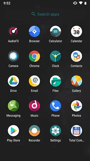 LineageOS 16 Trebuchet Launcher