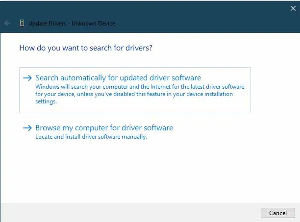 Manually Install Xiaomi USB Drivers - Browse my computer for driver software