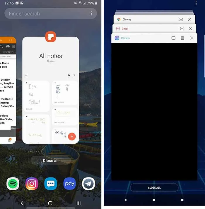 One UI vs Samsung Experience - Multitasking Window
