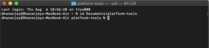 Launch Terminal on Mac/Linux PC