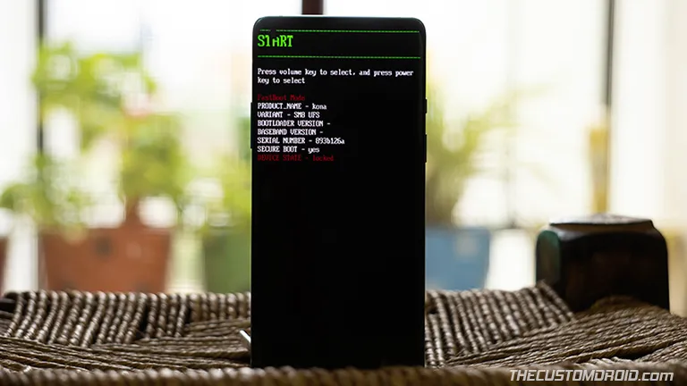 Fastboot Mode on the OnePlus Nord