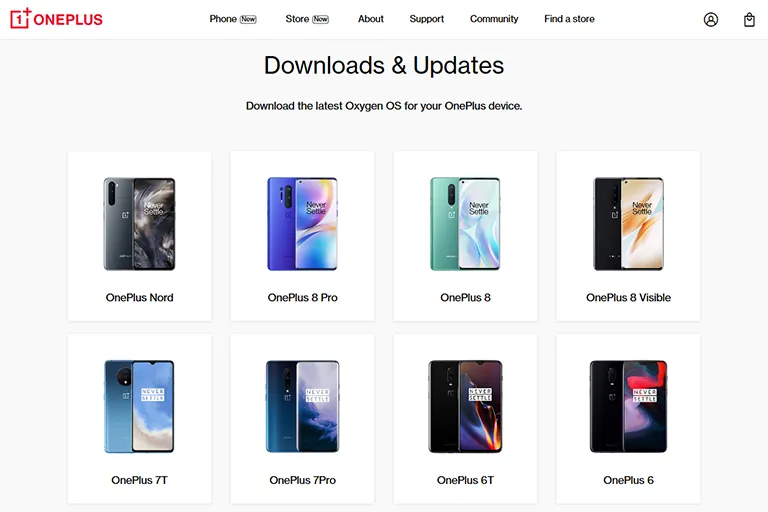 OnePlus provided Recovery-flashable ROMs for its Phones
