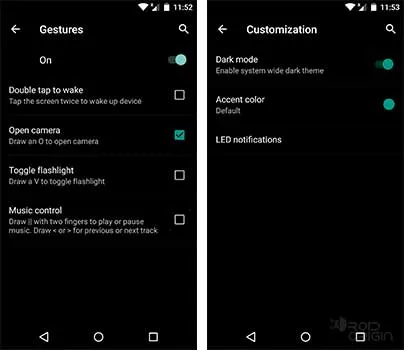 OxygenOS Gestures and Customizations