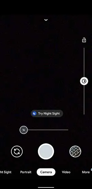 Pixel 4 Google Camera 7.0 App - Redesigned Zoom and Exposure Sliders