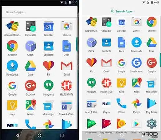 Pixel Launcher App Drawer