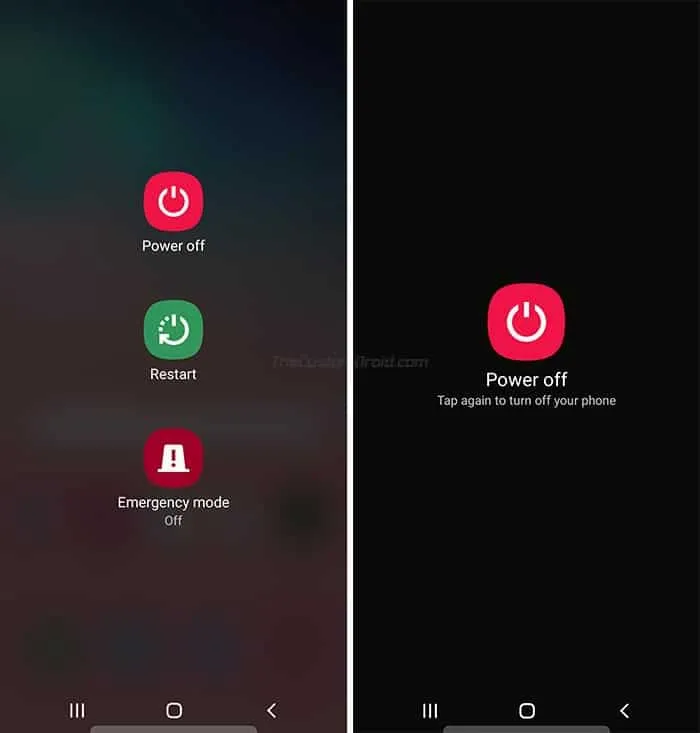 Power Off Samsung Galaxy S10/S10+/S10e to boot into Download Mode