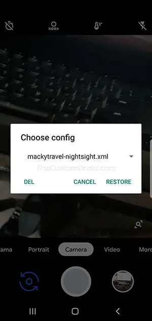 Restore Config File on Samsung Galaxy S10/S10+/S10e