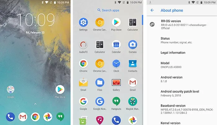 Resurrection Remix 6.0 ROM - Screenshots 1