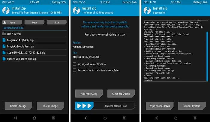 Root Android using Magisk 14.5 Beta Update using TWRP