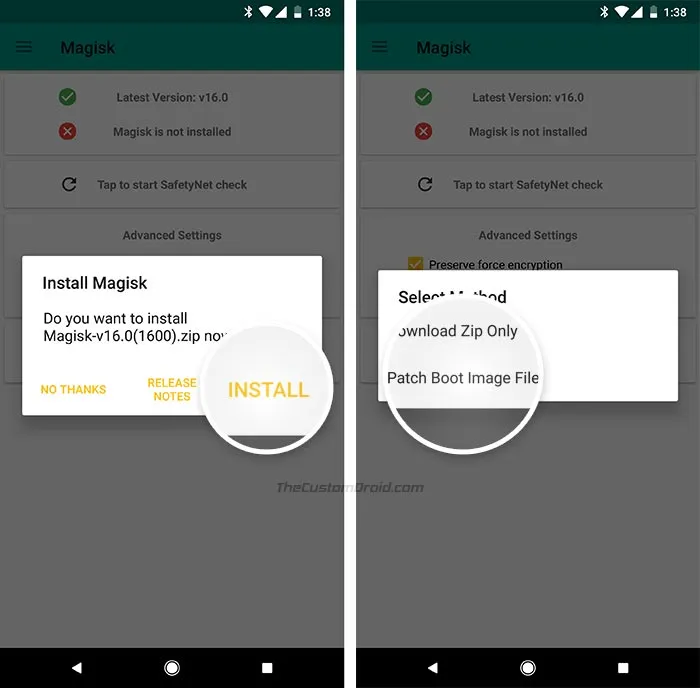 Root Xiaomi Mi A1 Android Oreo - Patch Boot.img