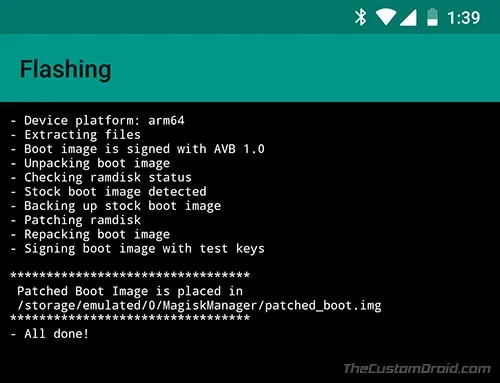 Root Xiaomi Mi A1 Android Oreo - Patched Boot.img