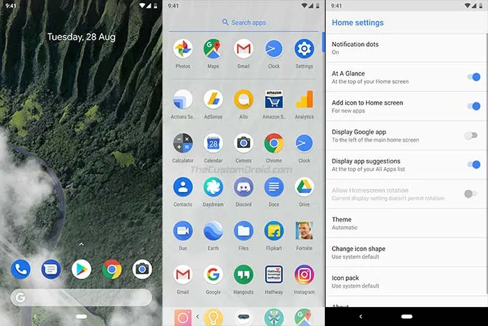 Rootless Launcher Screenshots