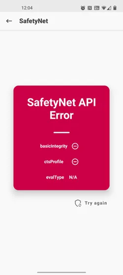 SafetyNet API Error in Magisk v22