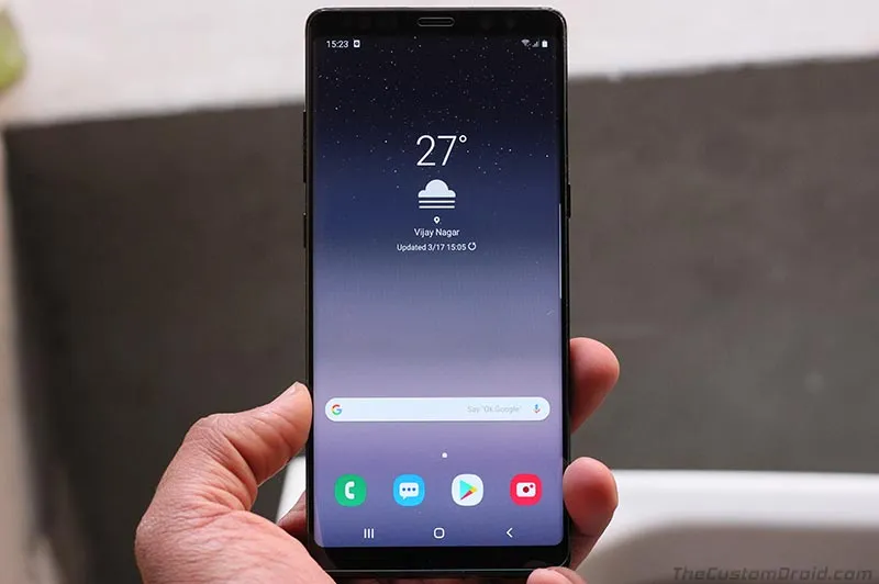 Samsung Galaxy Note 8 with One UI