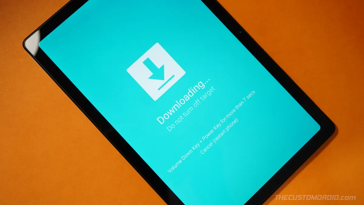 Boot Galaxy Tab A7 10.4 into Download Mode