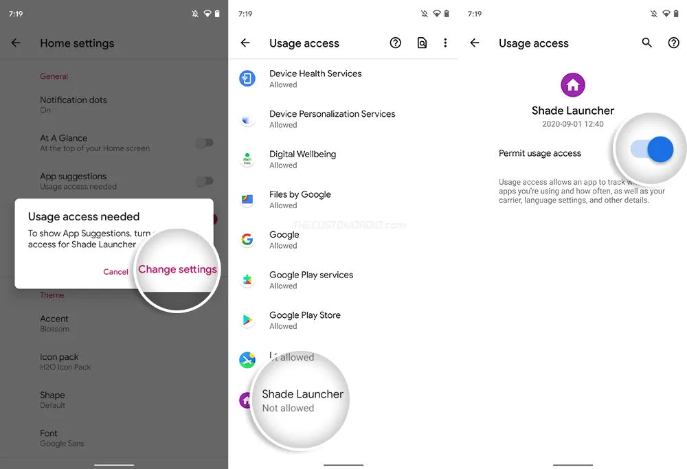 Enable App Suggestions