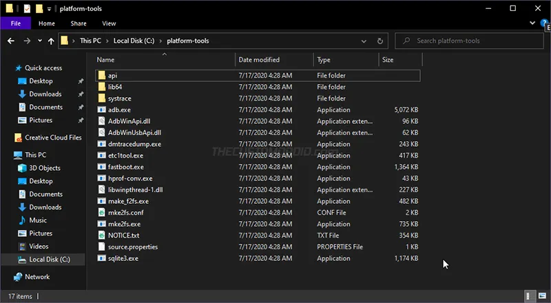 Unlock OnePlus Nord Bootloader - Set up Android SDK platform-tools on your computer