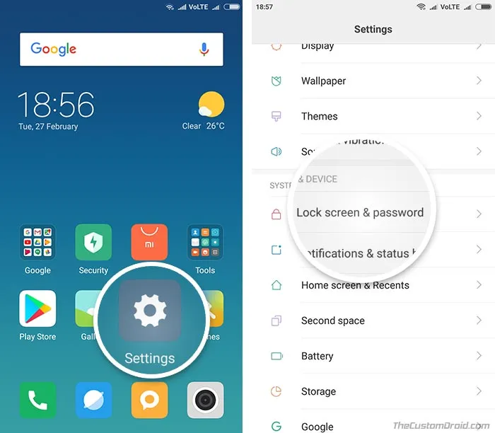 Use Face Unlock on Redmi Note 4 - Screenshot 1