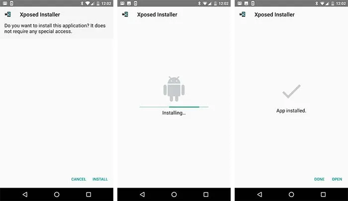 Xposed Framework on Nougat - Installing Xposed Installer app
