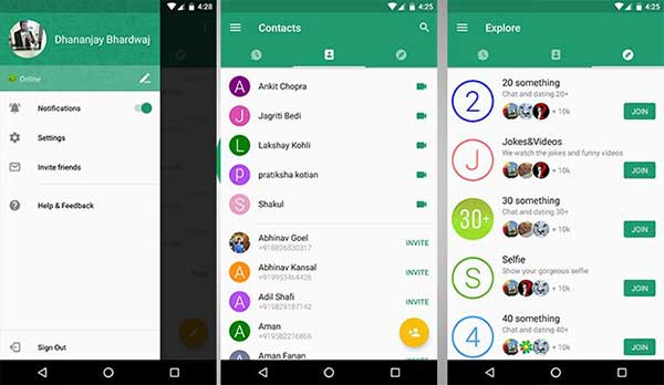 Alternatives to FaceTime on Android ICQ
