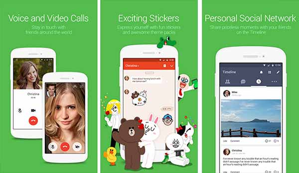 Alternatives to FaceTime on Android Line