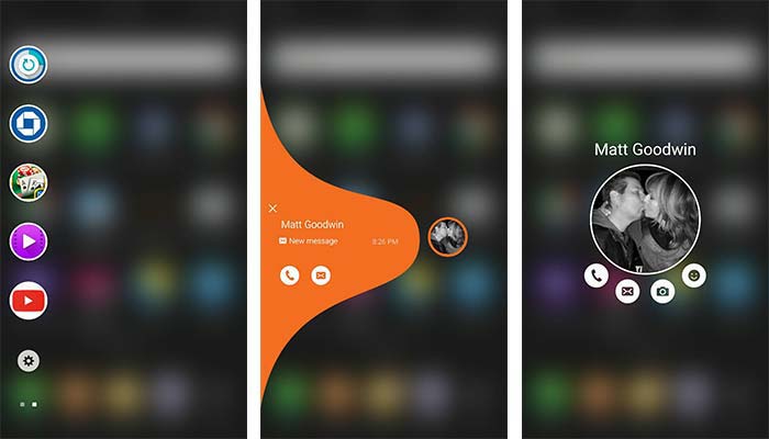 Enable Edge Features on Galaxy Note 5 Screenshots