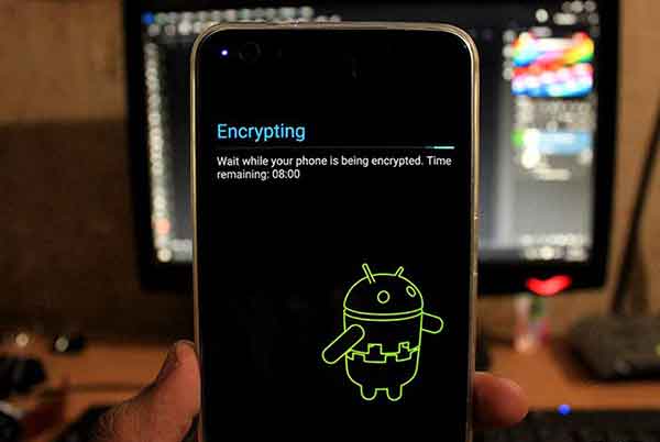 Encrypt Android Devices Process