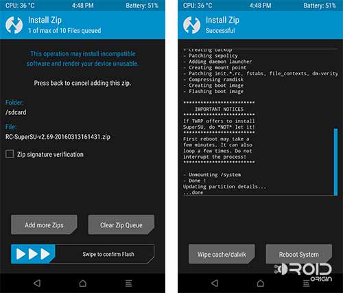 Root Android N Developer Preview TWRP SuperSU