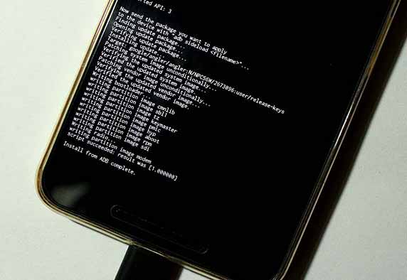 Sideload OTA Updates on Nexus Devices Sideloading Complete