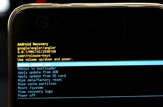 Nexus 6P Stock Recovery Mode