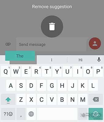 Google Keyboard 5.0 Remove Suggestions