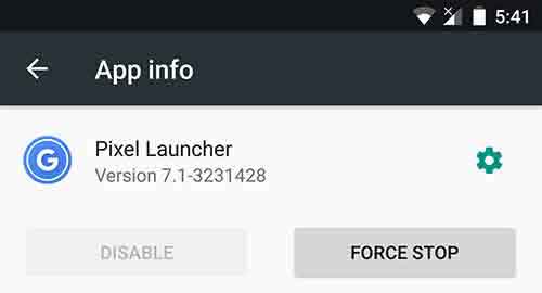 Download Pixel Launcher App Info