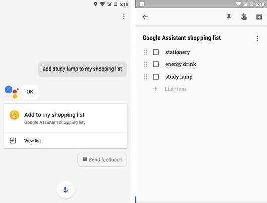 Google Assistant Tips and Tricks - Go Shopping