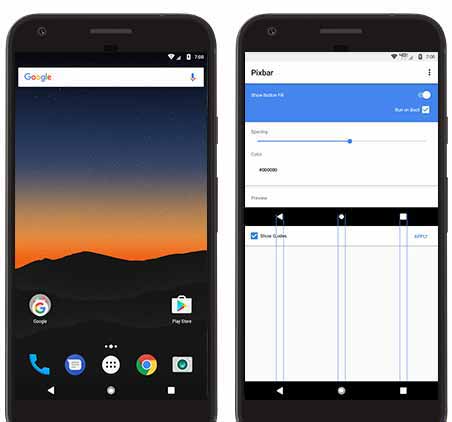 turn your phone into a Google Pixel - PixBar Non-rooted Users