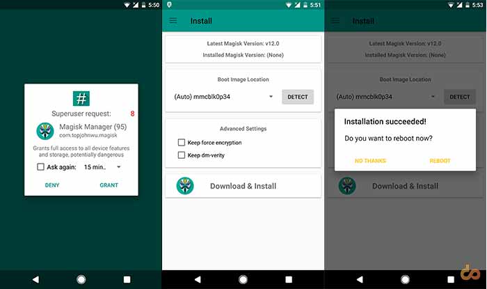 Install Magisk Root