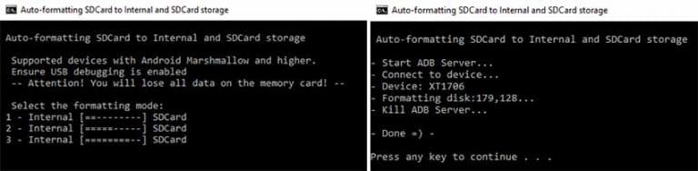 Partition SD Card Adoptable Storage Tool