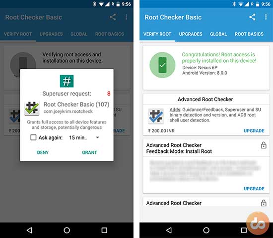 Root Android O Developer Preview Root Checker