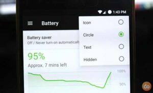 Paranoid Android Review - Battery Icon