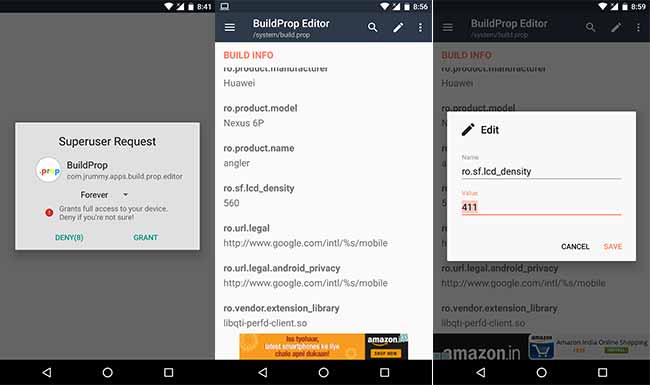 How to Change DPI Density on Android - BuildProp Editor