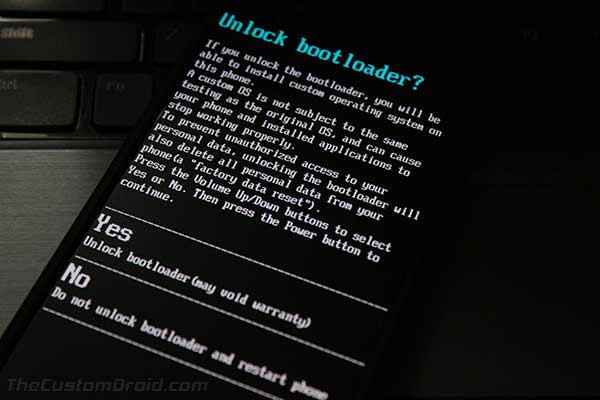 Root OnePlus 5 - Bootloader Unlock Warning