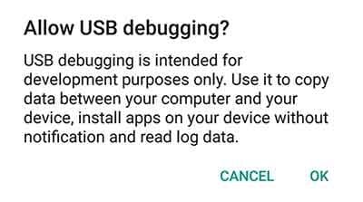 USB Debugging