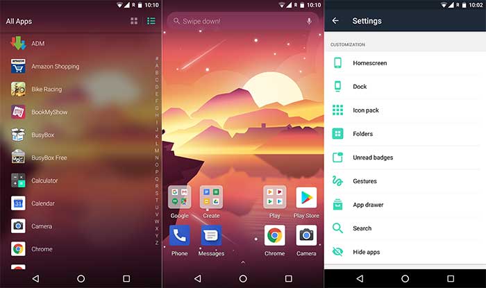 5 Best Launcher Apps for Android - Evie Launcher