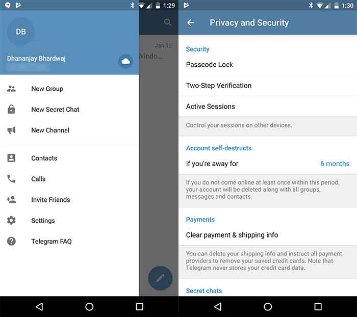 Best Secure Messaging Apps for Android [September] - Telegram