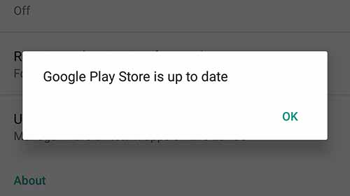 Download Google Play Store Update officially - Already up-to-date