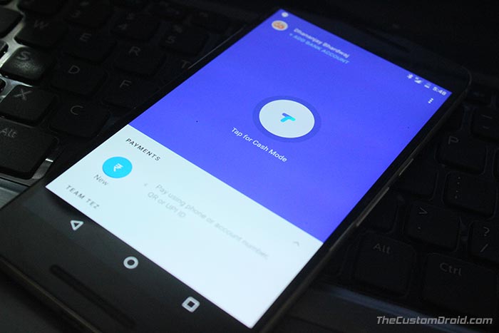 Google Tez Payments App Features