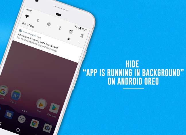 Hide Persistent Notifications on Android Oreo