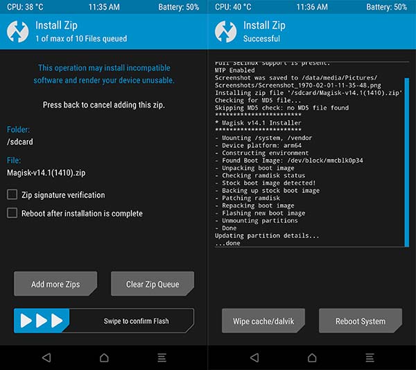 Magisk 14.1 Update - TWRP Installation