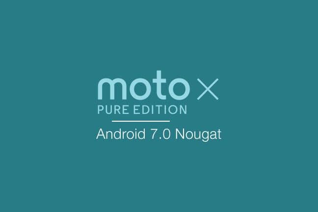 How to Manually Install Moto X Pure Nougat OTA