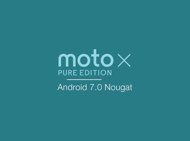 Manually Install Moto X Pure Nougat OTA